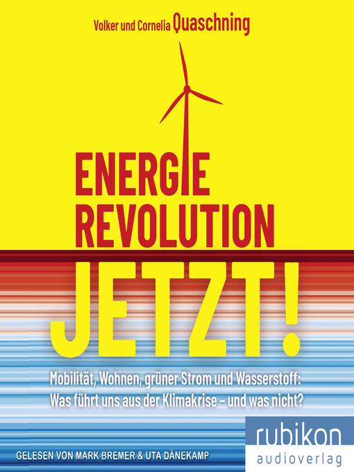 Titeldetails für Energierevolution jetzt! nach Volker Quaschning - Verfügbar